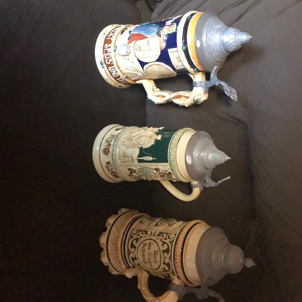 Vintage German mugs